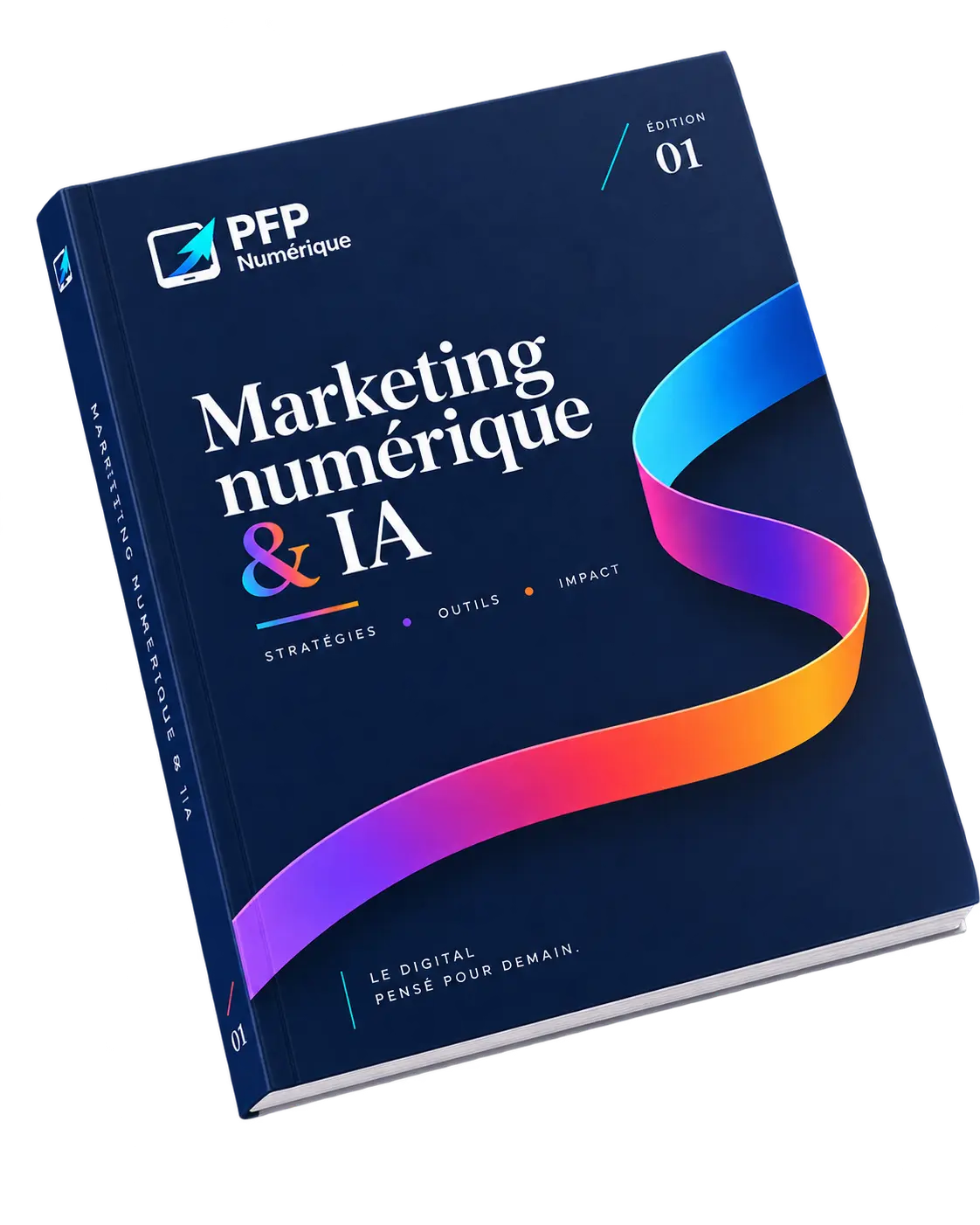 Couverture du magazine Marketing numérique & IA — Édition 01